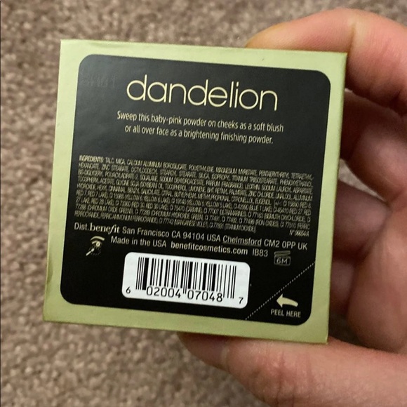 Benefit Dandelion box o' power Blush - Picture 2 of 6